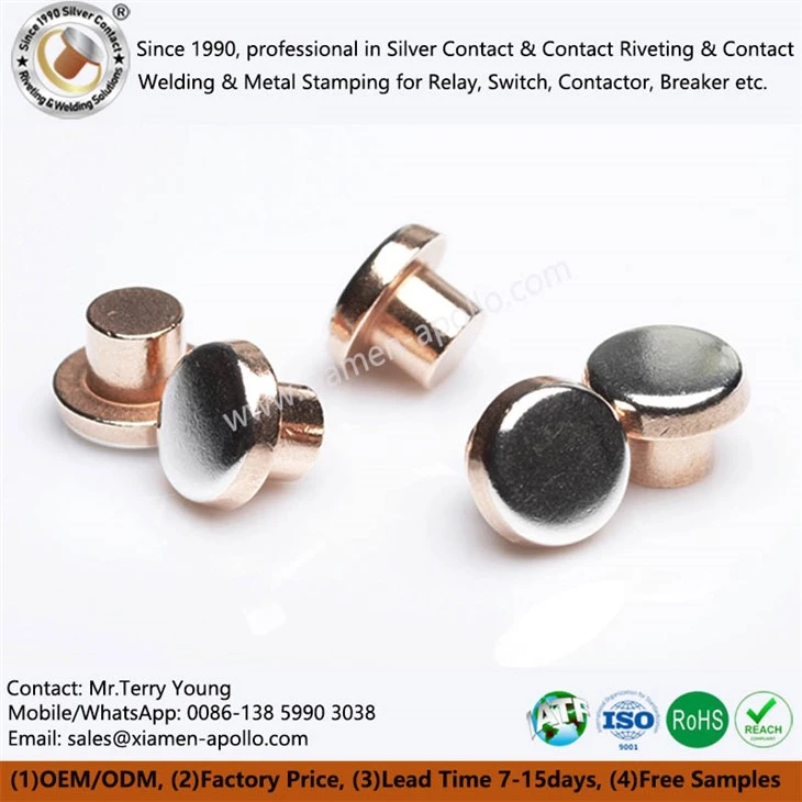 Bimetal Rivet Contact