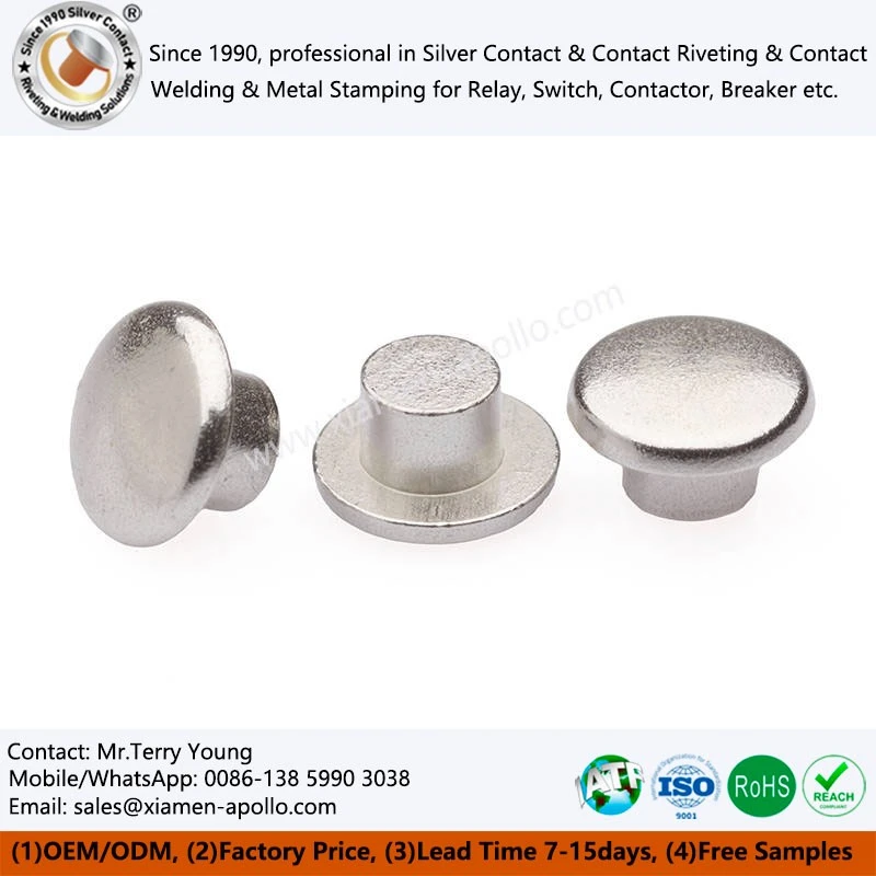 Silver nickel solid contact Silver nickel solid contact