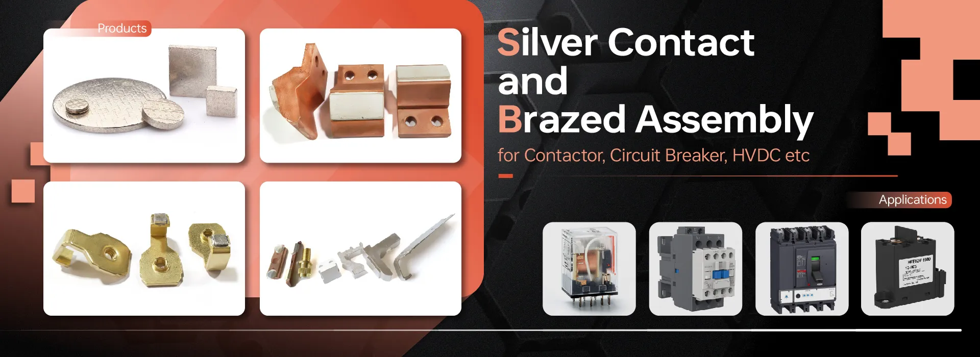 Silver Contact and Brazed Assembly