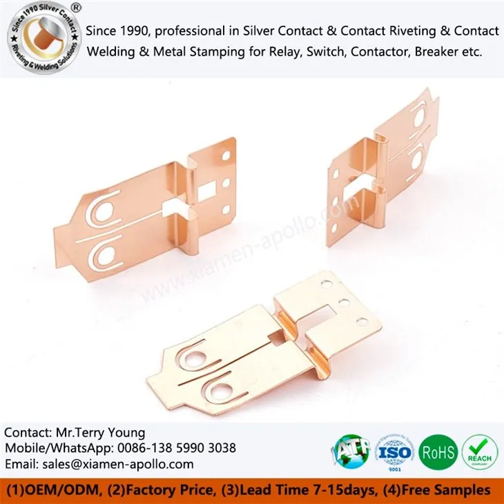Beryllium Copper Stamped Components