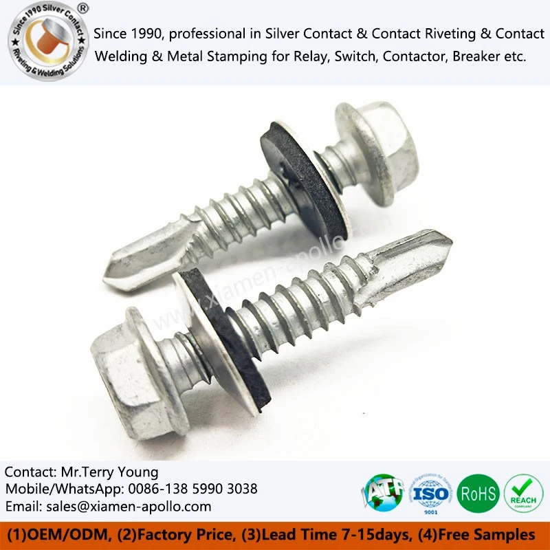 Washer-mounted Hexagon Head Screws
