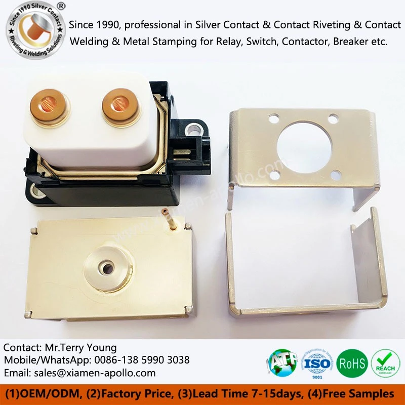 Electrical Pure Iron Stamping for EV DC Contactor
