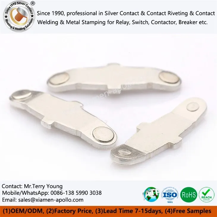 In-Die Electrical Riveting Contacts