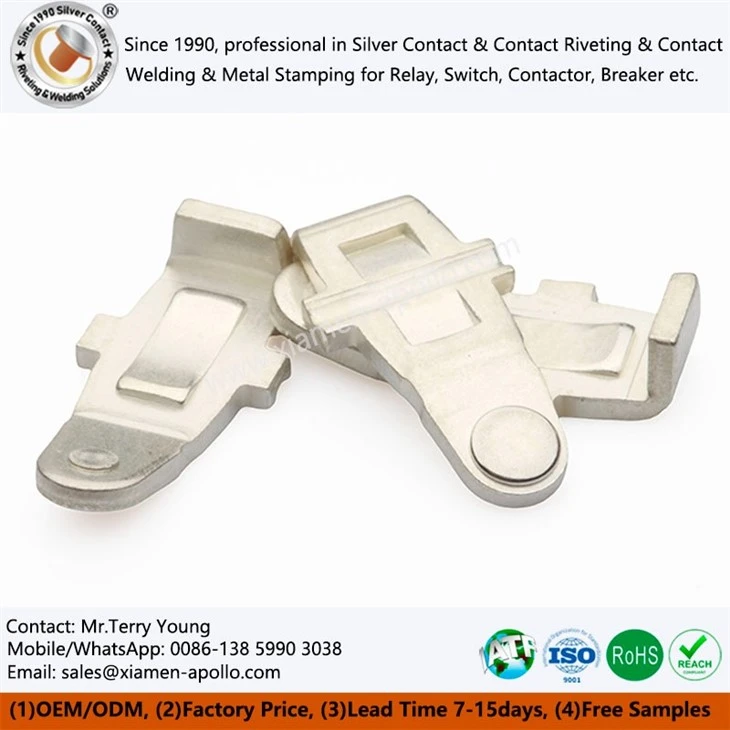 Copper Contact Terminals with Silver Electroplating Copper Contact Terminals with Silver Electroplating