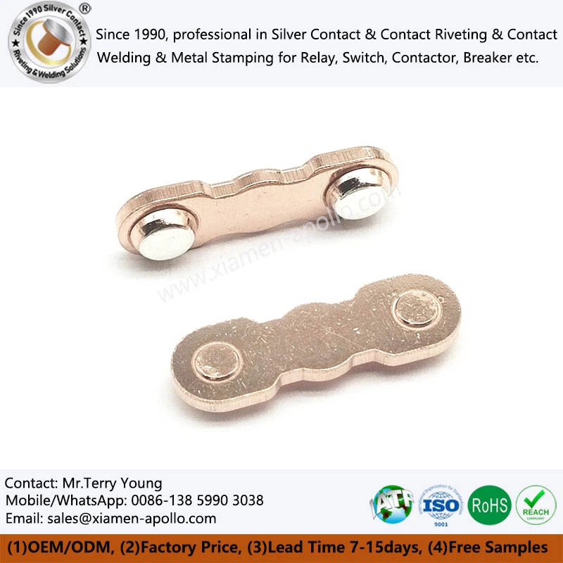 Silver Electrical Riveted Components Silver Electrical Riveted Components