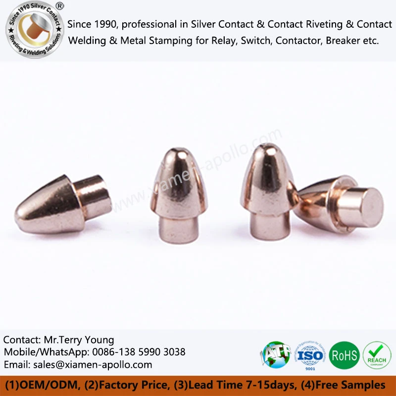 Bullet Type Solid Copper Contact Bullet Type Solid Copper Contact